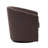 Minnetrista Faux Leather Swivel Barrel Accent Chair-1191165285