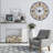 Gottlieb Metal Wall Clock