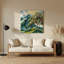 Art mural brun en métal hawaïen-2081386753