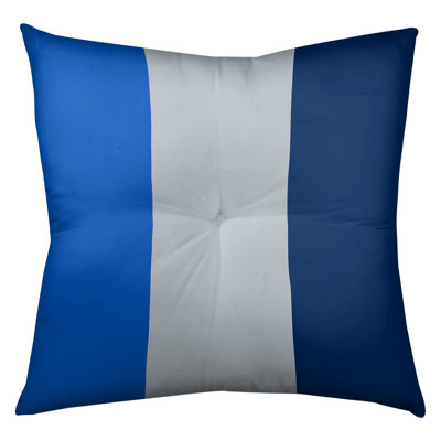 Striped Reversible Throw Pillow