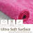 Ultra-Soft Plush  Hot Pink Shag Area Rug-1240622954