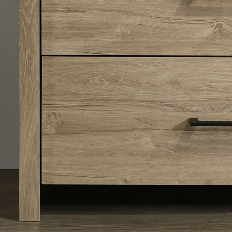 Commode 4 tiroirs en chêne clair de 32 po de largeur