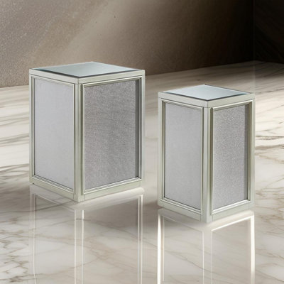 Barbet Glass Top Nesting Tables