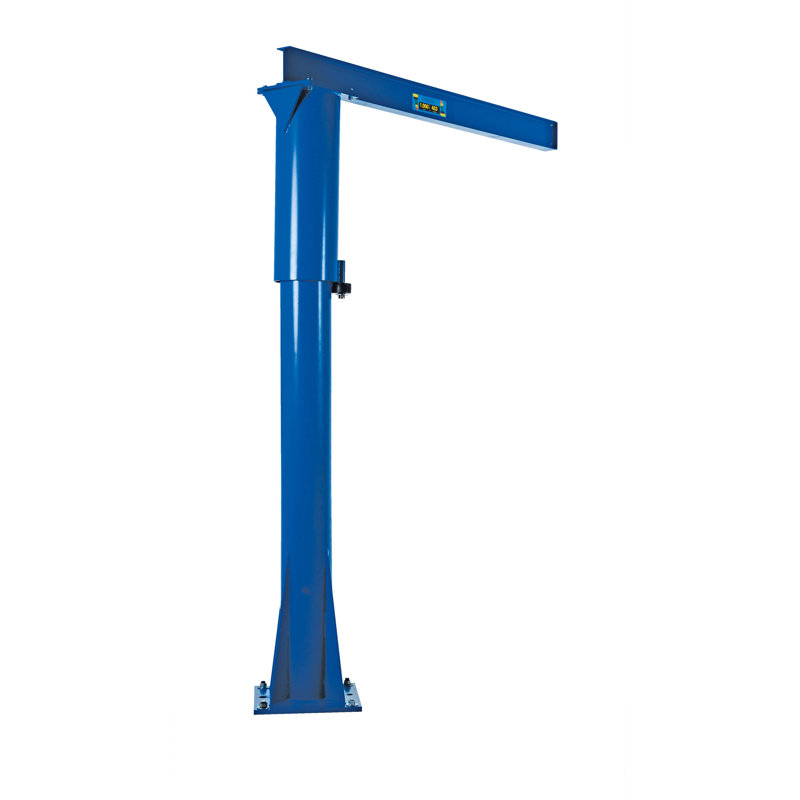 Floor Mounted Jib, 105.5" H x 17" W x 82.5" D