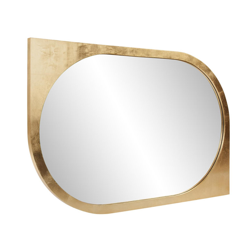 Golden Klimt Oval Mirror