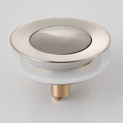 Ensemble de remplacement de bouchon de bonde escamotable en nickel brossé Mokleba