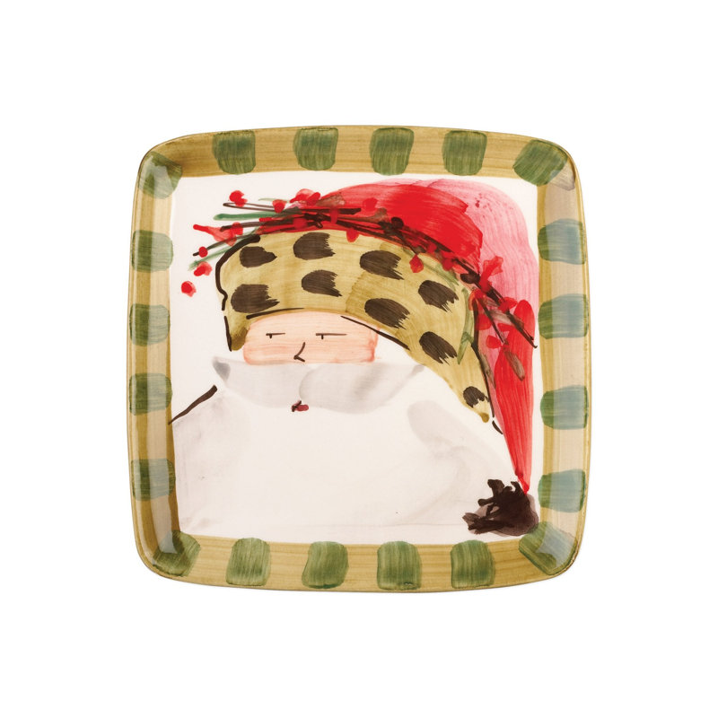 Assiette à salade Old St. Nick