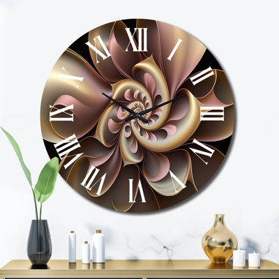 Horloge murale abstraite