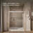 Levity 74" H x 59.63" W Bypass Shower Door with CleanCoat Technology-10935794-69281656