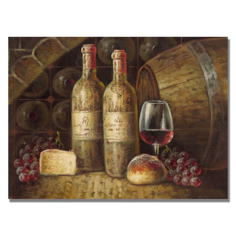 « napa valley » par rio, reproduction d’art sur toile, H 18 po x l 24 po x P 2 po