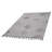 Naar Guros Area Rugs, White/Grey/Trellis Accent Power Loom Machine -Crafted Rug-838096488