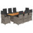 8 - Person Patio Dining Set with Rectangular Table , Cushions Included-97839819-97839820