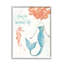 «Living the Mermaid Life Expression» par Anne Tavoletti - Peinture sur bois-2132069295-2132069290