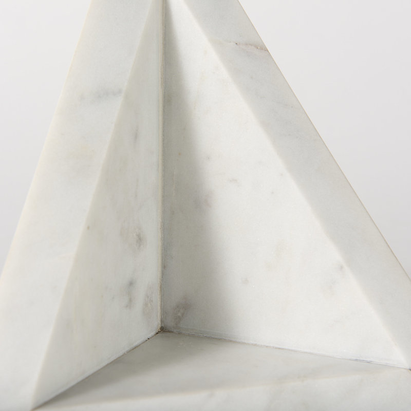 Ayante Modern & Contemporary Marble Non-Skid Bookends