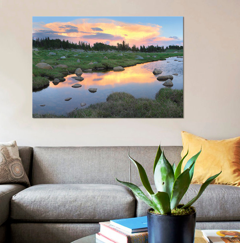 Reproduction de photo sur toile, H 26 po x l 40 po x P 1,5 po