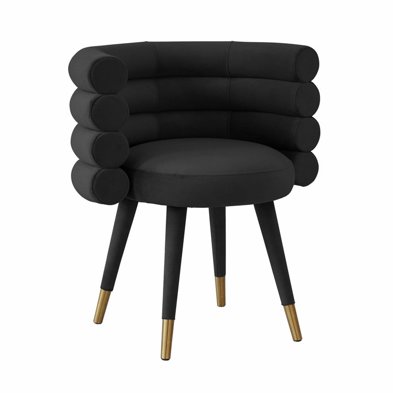 Chaise en velours Liam