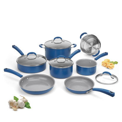 GreenLife Chefs Essentials Ceramic Non-Stick 18-Piece Cookware Set Just  $49! Down From $90! PLUS FREE Shipping!