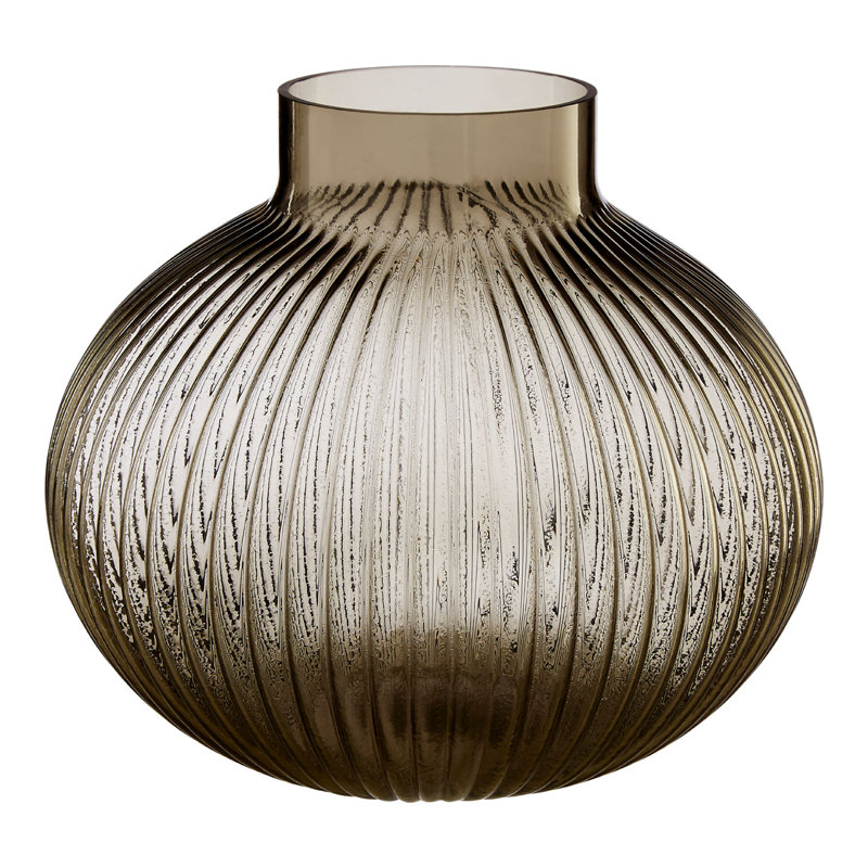 Salvatore Glass Table Vase, 20cm H x 20cm W x 20cm D