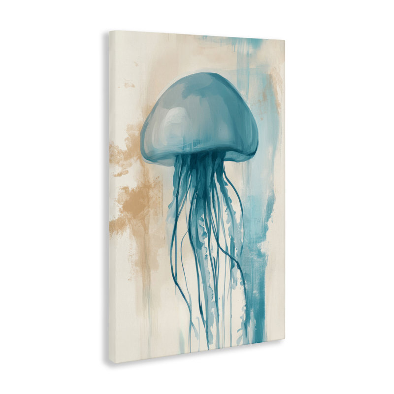 Toile de méduse «Ocean Dreams», conception par Irena Orlov, H 24 po x l 16 po