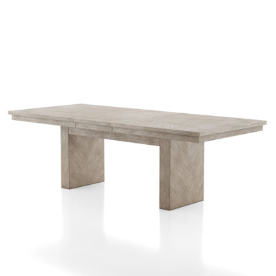 Carrol Extendable Dining Table with Leaf