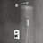 Wall Mounted Complete Shower System with Anti-Scald Pressure Balance Valve-93729518