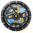 Desk wooden Clock Round 10 inches with Real Moving Gears (Transformable into a Wall Clock - detachable base) Canada Collection-1049897950