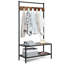 Arbre d'entrée Sungu avec banc et rangement pour chaussures-1382999086