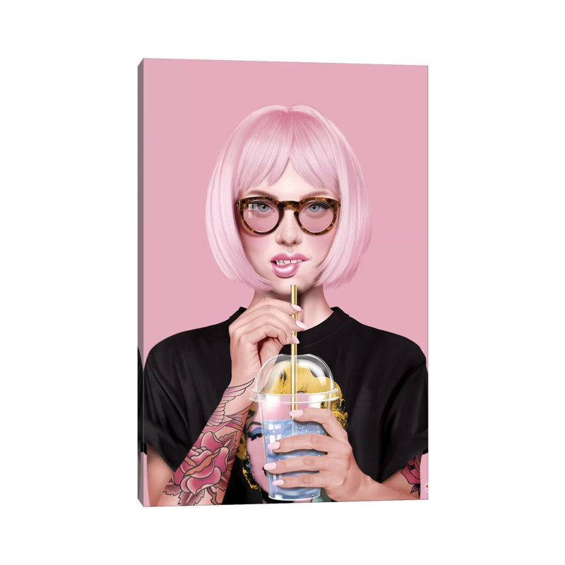 What's The Tee by Giulio Rossi - Wrapped Canvas Print, 30.48 cm H x 45.72 cm W
