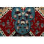 Tapis bleu marine/beige/brun Oriental