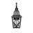 Aarav Outdoor Metal Wall Light with Clear Glass