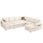 Canapé modulaire en U avec lit escamotable Kristi, canapé-lit modulaire avec rangement Kristi-131208631