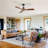 Sofucor Kemp 52" 3-Solid Wood Blade Classic Ceiling Fan with Remote Control and No Lights, Black&Brown-91715618