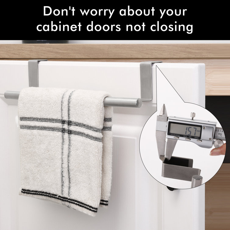 Kitchen Cabinet Towel Bar