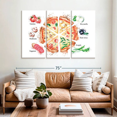 Yarlin Pizza Ingredients Splatter