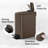 Small Bathroom Trash Can with Lid Soft Close-115653511-115653513