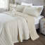 Ensemble de couvre-lit matelassé réversible en coton Valencia-106667987-106667986