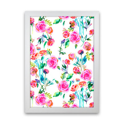 Roses Bouquet Pink - Print