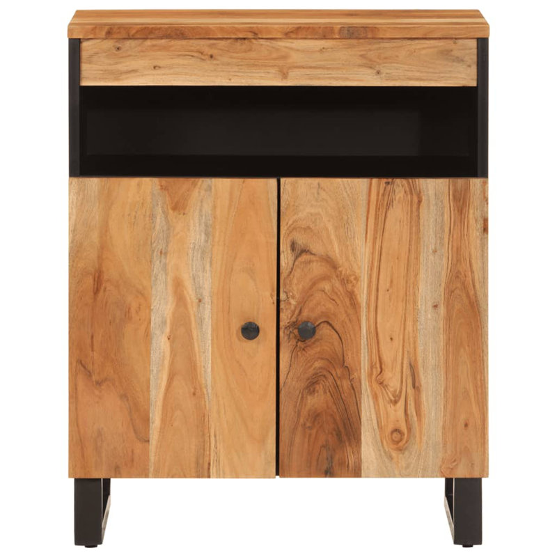 Gurveen 60cm Solid Wood Sideboard, Acacia
