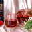 40-Piece 14 oz Pink Plastic Wine Glasses