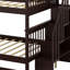 Lit superposé avec lit gigogne, rangement et garde-corps pour la chambre à coucher-511004522