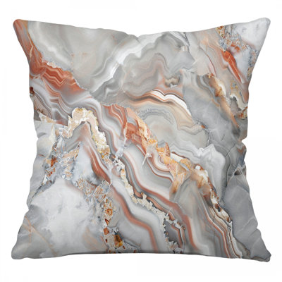 Coussin en coton réversible