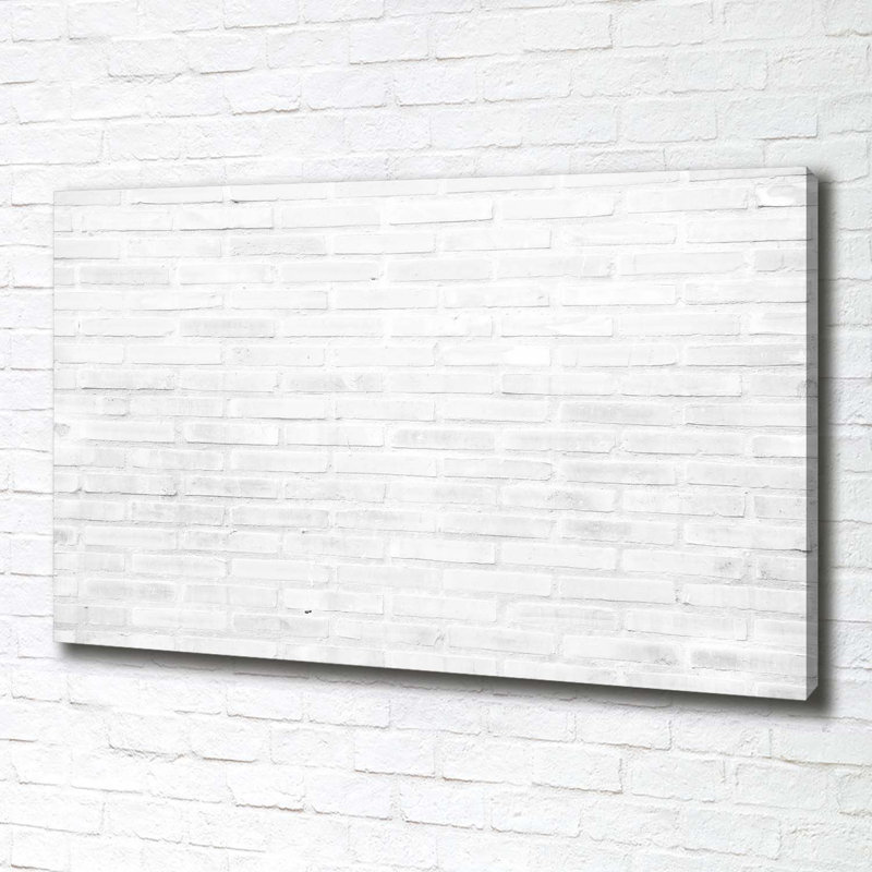 Brick Wall - Wrapped Canvas Print