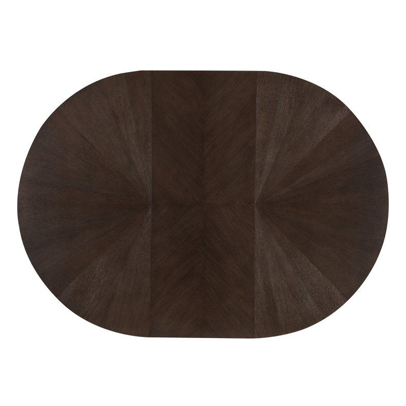 West Kensington Oval Dining Table, Espresso Wood