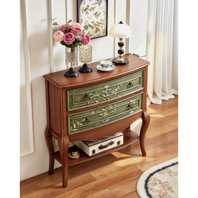 Commode 2 tiroirs French Country
