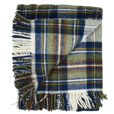 Jeté en laine highland Snio