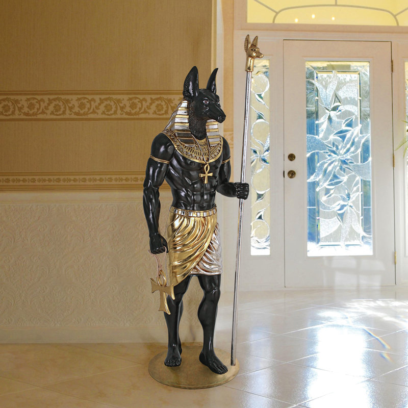 Egyptian Grand Ruler Anubis Statue