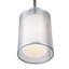 Luminaire suspendu cylindrique simple à 1 lumière demorato