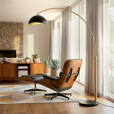Luna Bella 92" H Dimmable Arc Floor Lamp