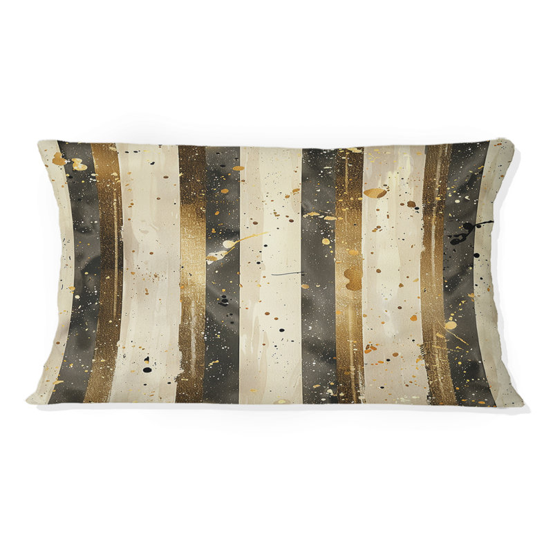 Coussin lombaire Glam Sparkling Stripes III - Glam