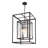 Retinne 8 - Light Lantern Rectangle Chandelier